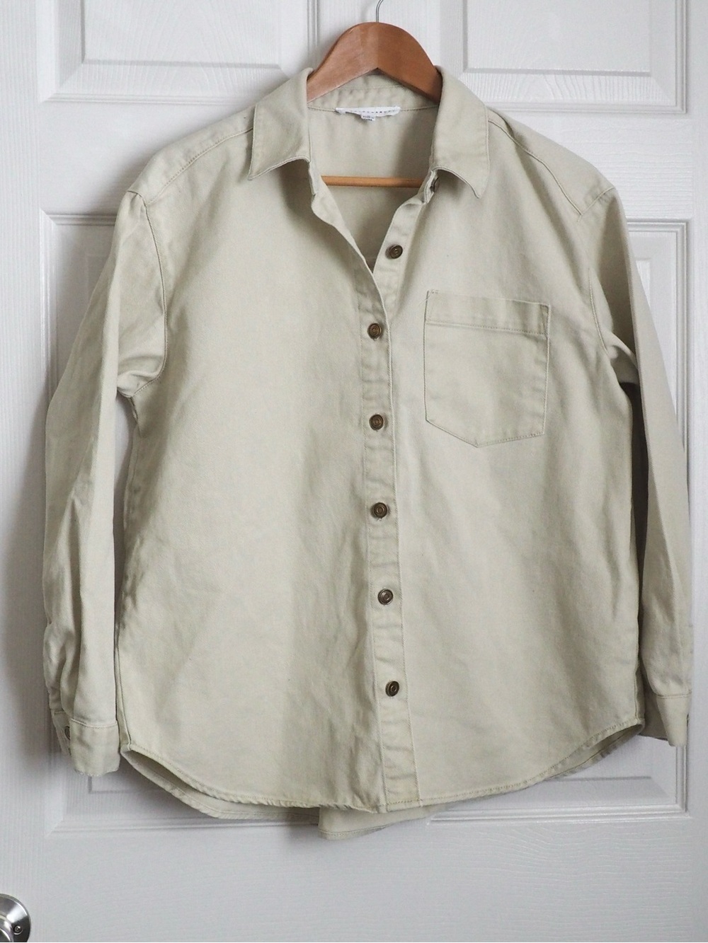 Denim Twill Light Jacket Button Up